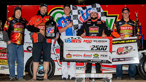 VanderBeek Scores First USMTS Checkers of 2019