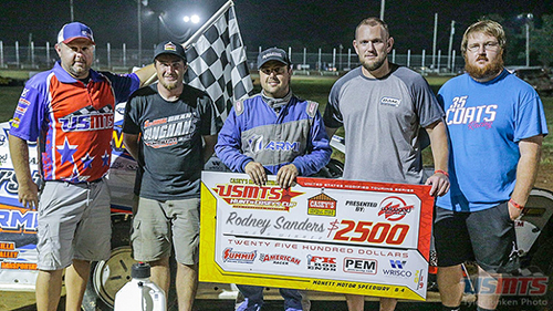 Sanders Wins Missouri Nationals at Monett Motor Speedway