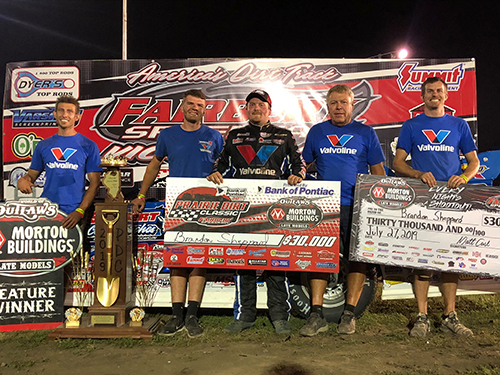 Sheppard Wins Prairie Dirt Classic 30 at FALS