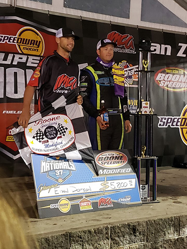 Ethan Dotson Wins Modified Title at Super Nationals