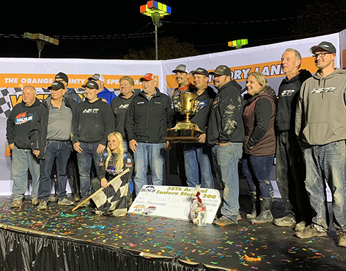 Stewart Friesen Captures Eastern States 200 Win at OCFS