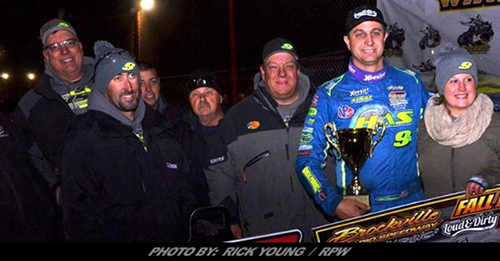 Matt Sheppard Takes Fall Nationals for First Career Brockville Ontario Speedway Victory