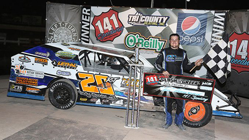 Thornton Claims Third Straight IMCA Clash at the Creek Win